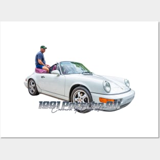 1991 Porsche 911 Carrera 4 Cabriolet Posters and Art